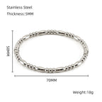 Bamboo Titanium Steel Bracelet