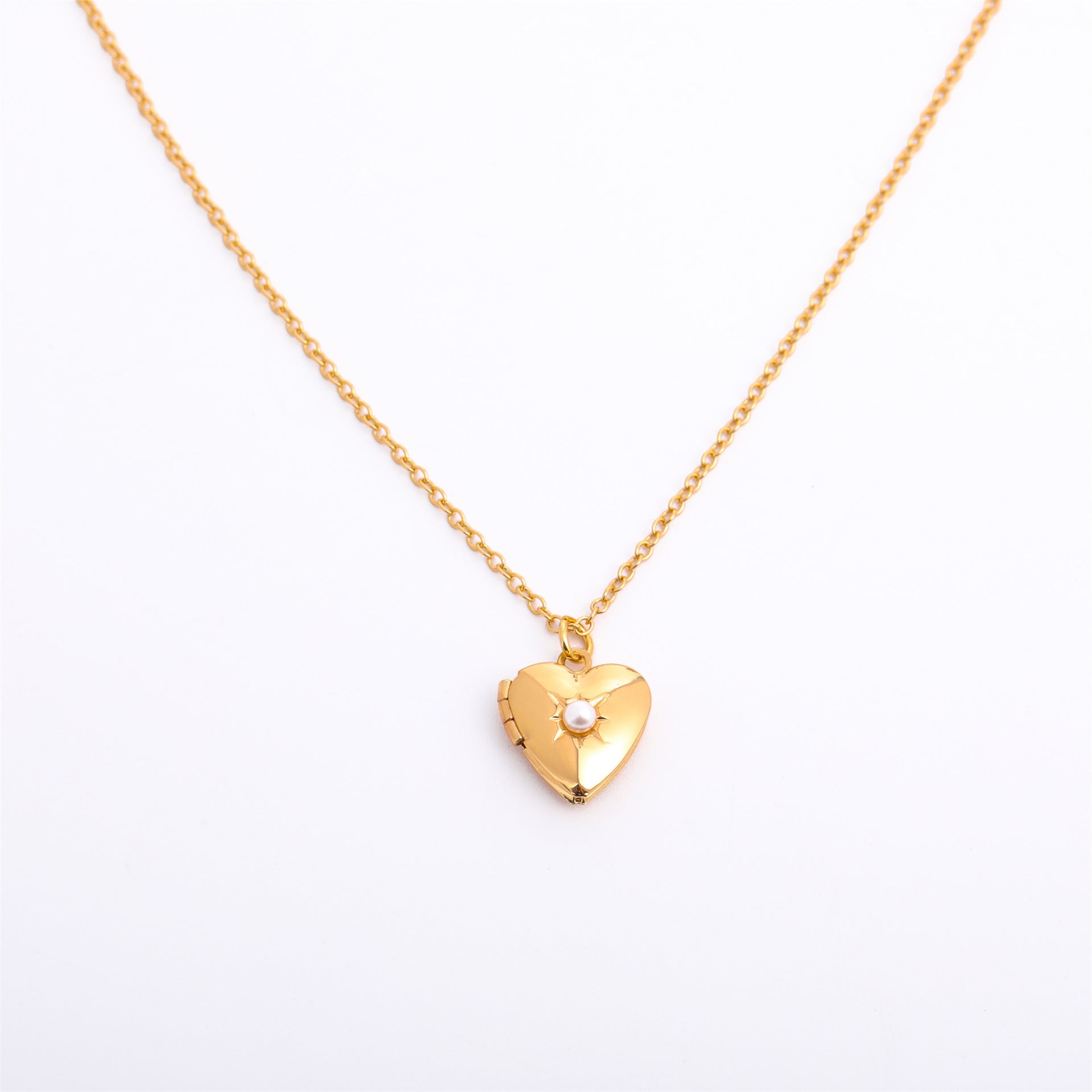 Heart Titanium Steel Necklace