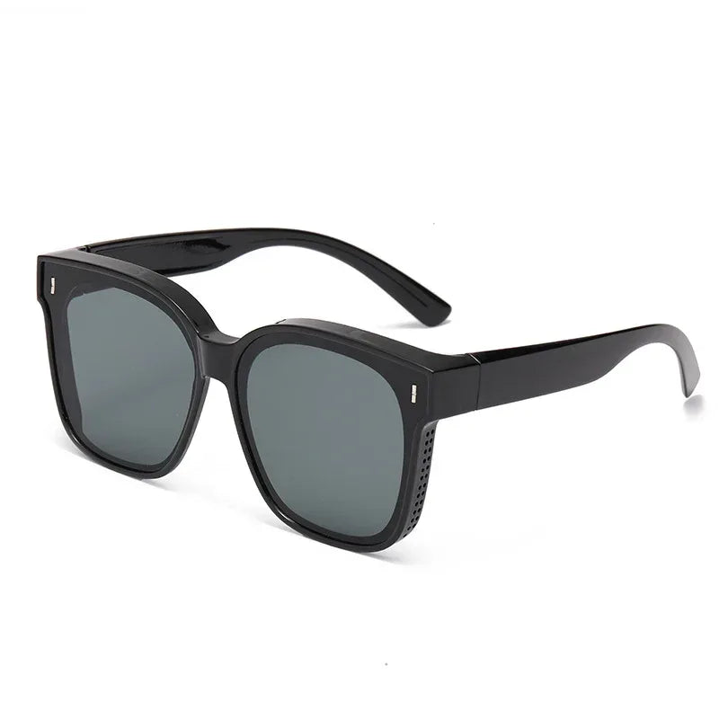 Unisex Large Frame UV Protection Sunglasses - Viexta