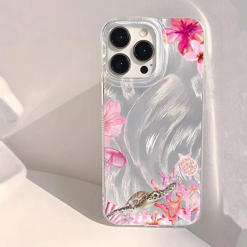 Shell Starfish Turtle iPhone Case