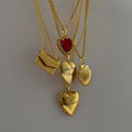 Shell Titanium Steel Album Necklace - Viexta