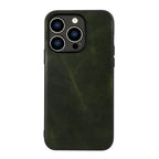 Solid Color Matte Leather iPhone Case - Viexta