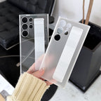 Liquid Silicone Full-cover With Wristband Protective Samsung Case