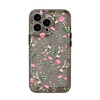 Small Floral Silicone iPhone Case - Viexta