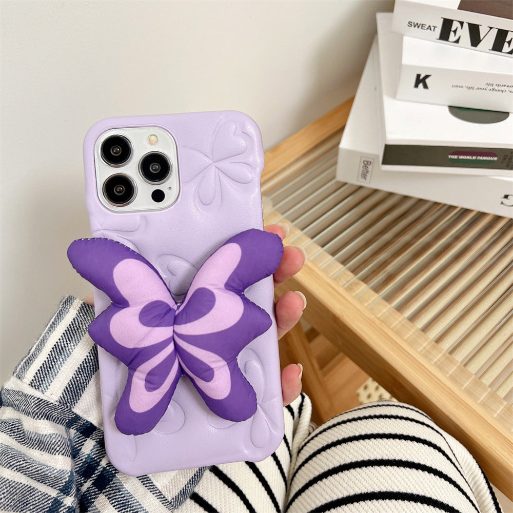 Three-dimensional Cartoon Autumn iPhone Case