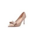 Women's Korean-style Bowknot High Heel - Viexta