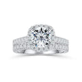 Zircon Engagement Two-piece Ring - Viexta
