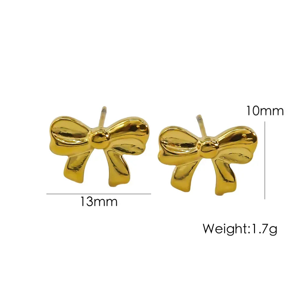 Bow Stainless Steel Necklace - Viexta