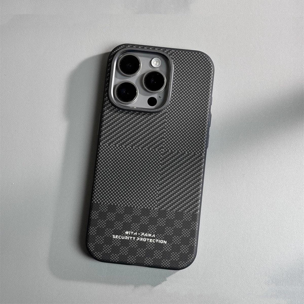 Carbon Fiber Drop-resistant iPhone Cover - Viexta