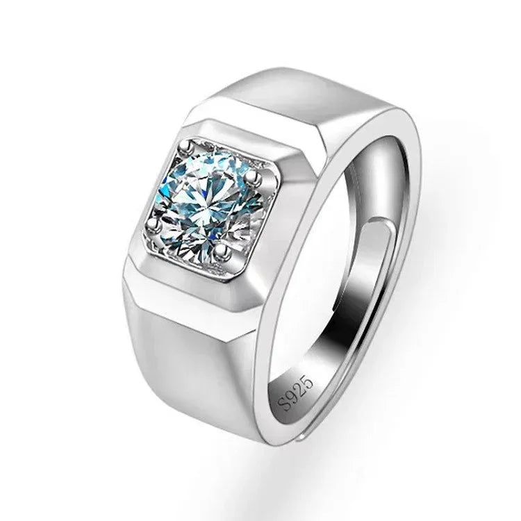 Six-claw 1 Karat Engagement Ring - Viexta