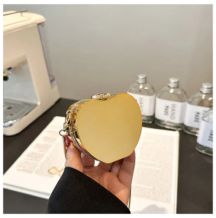 Mini Mirror Acrylic Dinner Chain Bag - Viexta