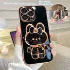 Creative Cartoon Rabbit Stand Mirror Phone Case - Viexta