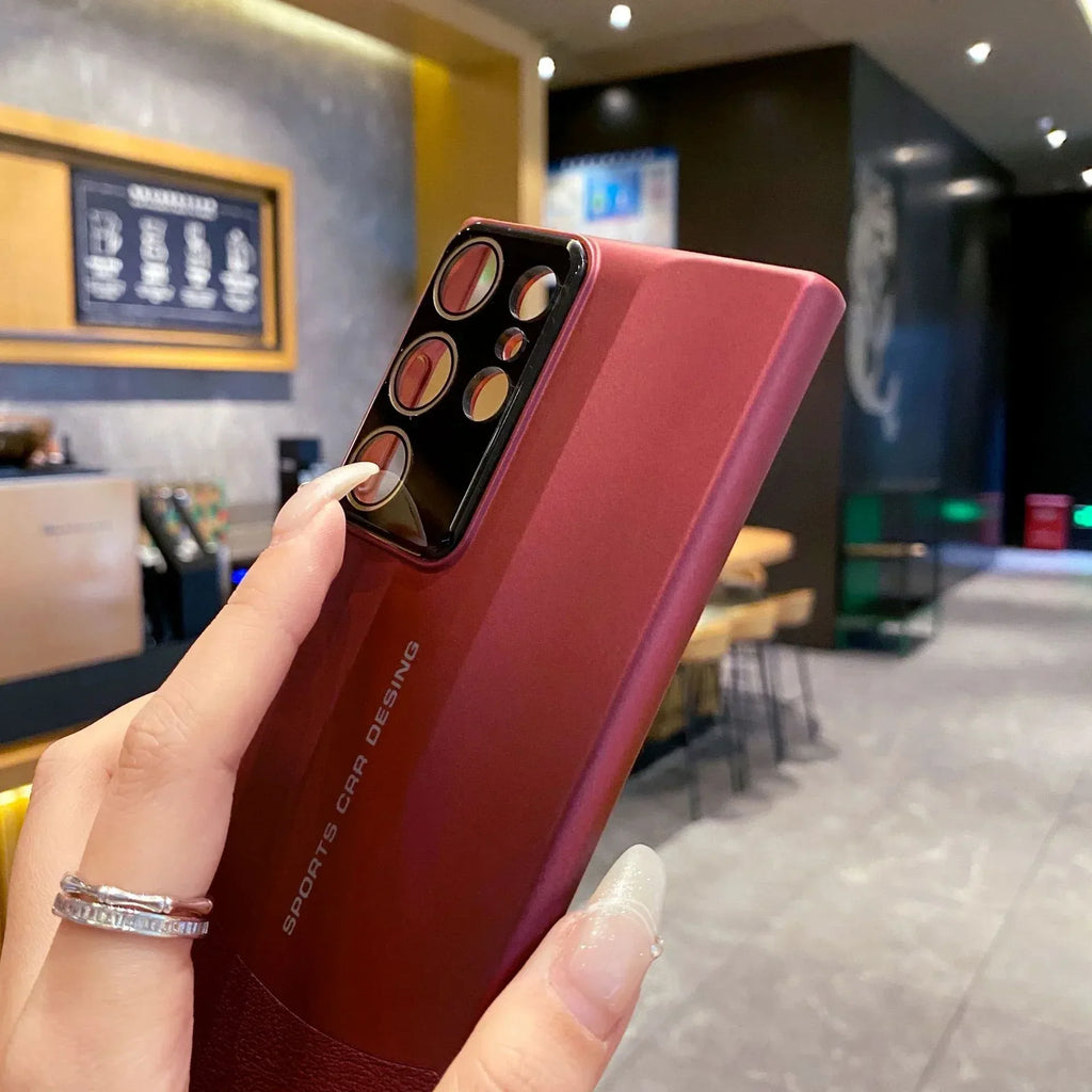 Color Block Matte SAMSUNG Phone Case - Viexta