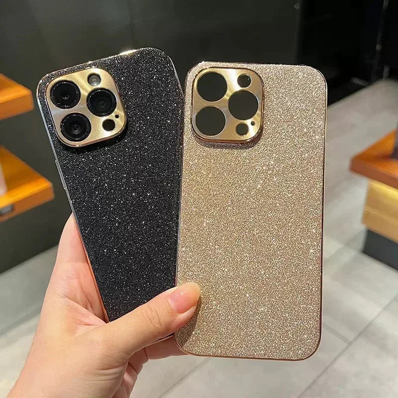 Electroplated Star Diamond Glitter iPhone Case - Viexta