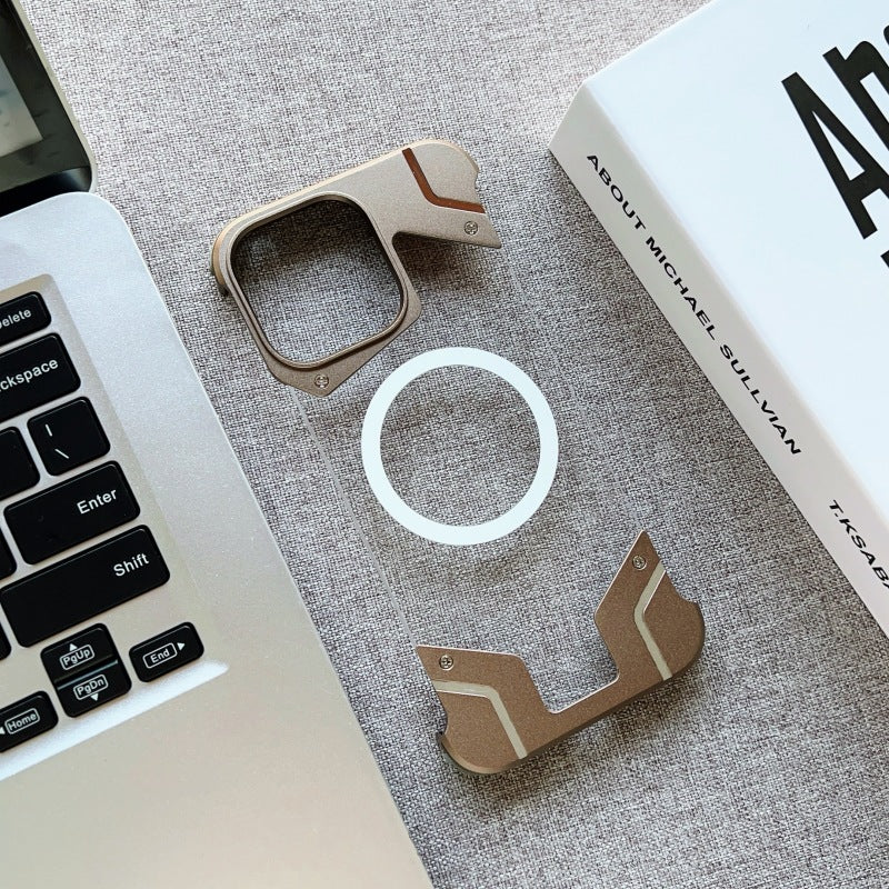 Frameless Metal Magnetic iPhone Case