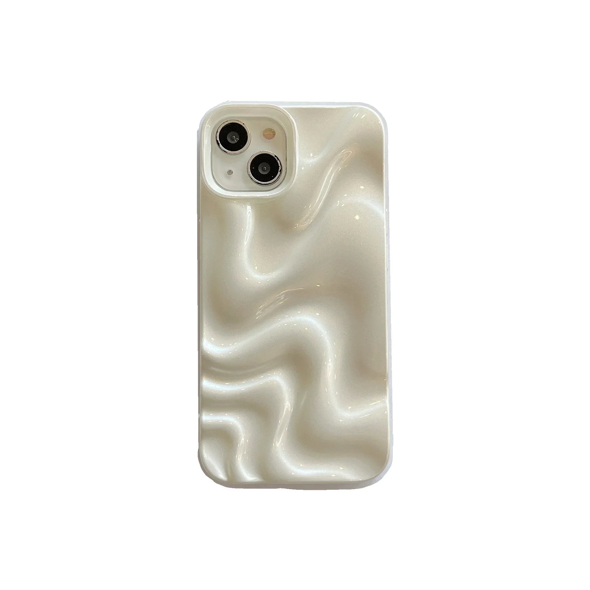 Three-dimensional Pleated Water Ripple Phone Case for IPhone - Viexta