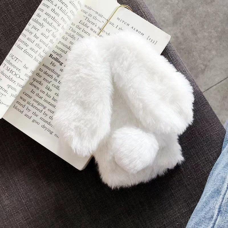 plush-loving-rabbit-drop-resistant-iphone-case - Viexta