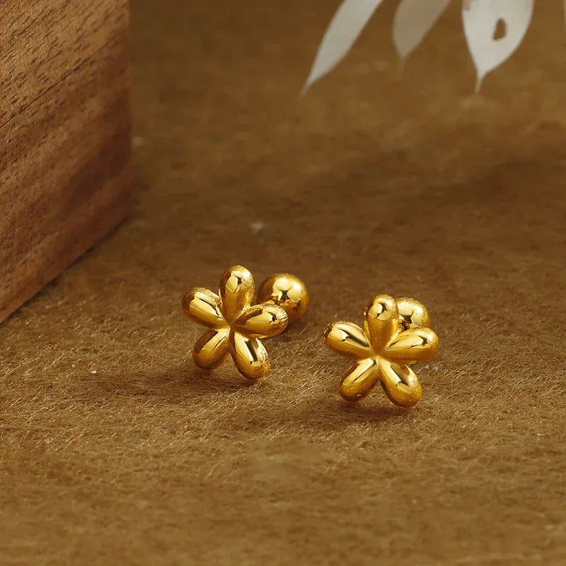 Mini Flowers Ear Studs - Viexta