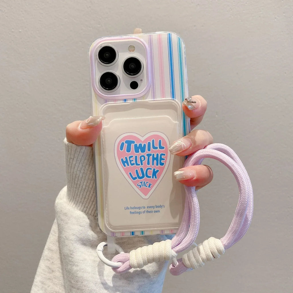 Cartoon Lanyard iPhone Case - Viexta