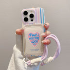 Cartoon Lanyard iPhone Case