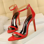Summer Fashion Ankle-strap High Heels - Viexta