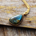 Natural Stone Pendant Necklace - Viexta