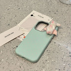 Love Three-dimensional Teddy Bear iPhone Case - Viexta