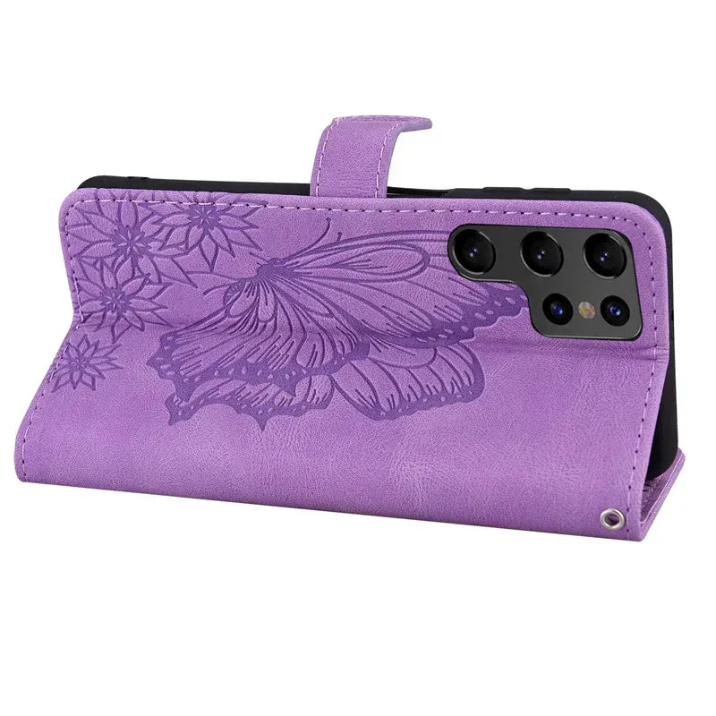 Bowknot Embossed Leather iPhone Case - Viexta