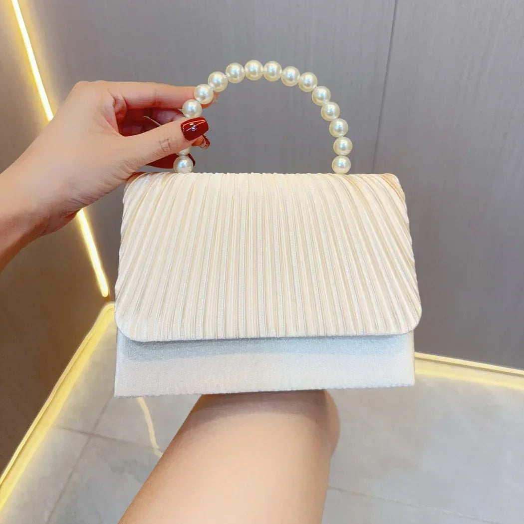 Pleated Evening Bag - Viexta