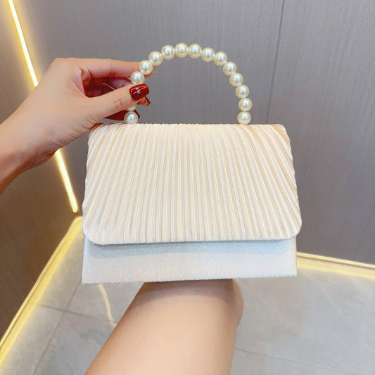 Pleated Evening Bag