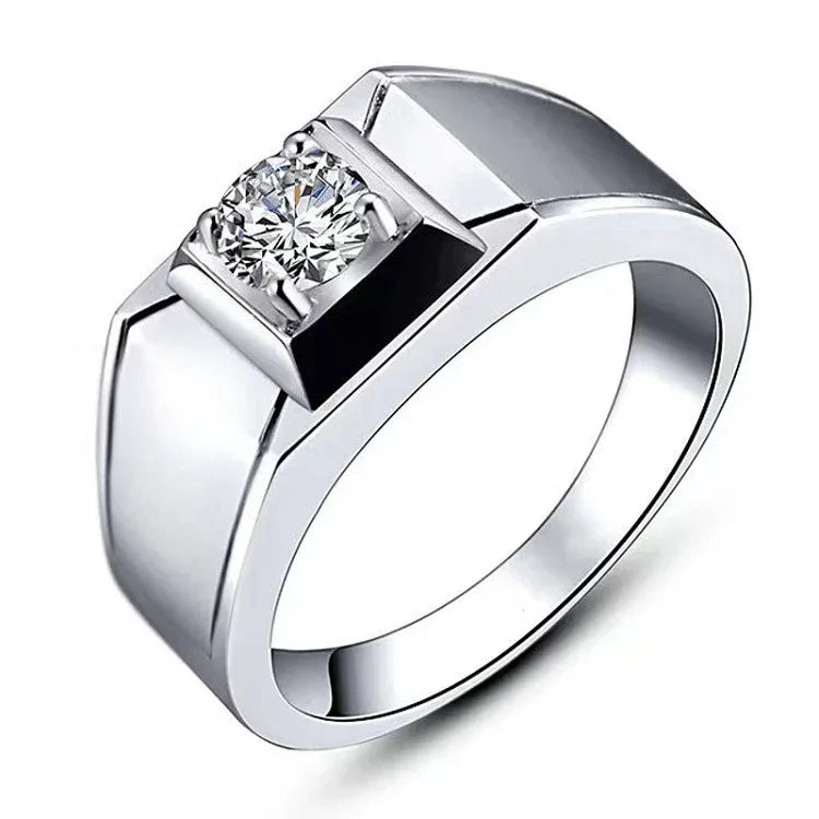 Six-claw 1 Karat Engagement Ring - Viexta