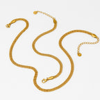 Cross-border Bead Chain Necklace Bracelet Set