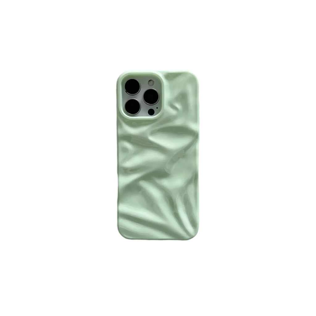 Three-dimensional Pleated Macaron iPhone Case - Viexta