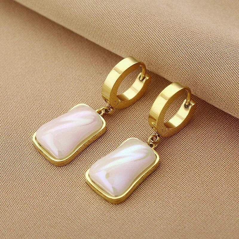 18k Trendy Hoops - Viexta