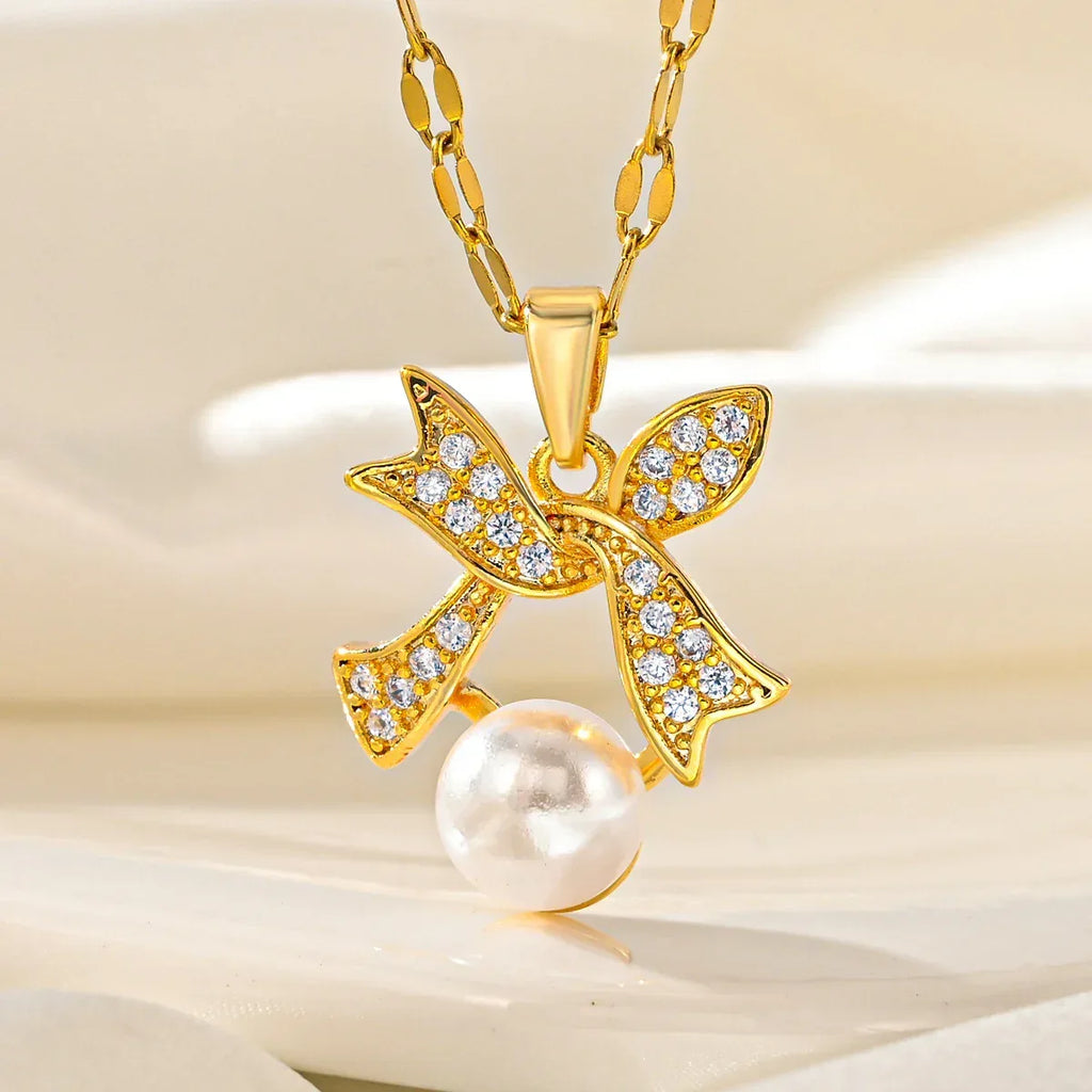 Bow Gang Drill Necklace - Viexta