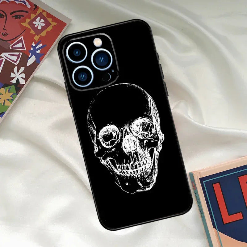 Ghost Skull iPhone Case - Viexta