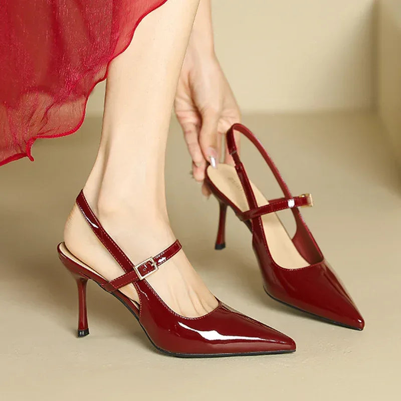 French Hollow High Heels - Viexta