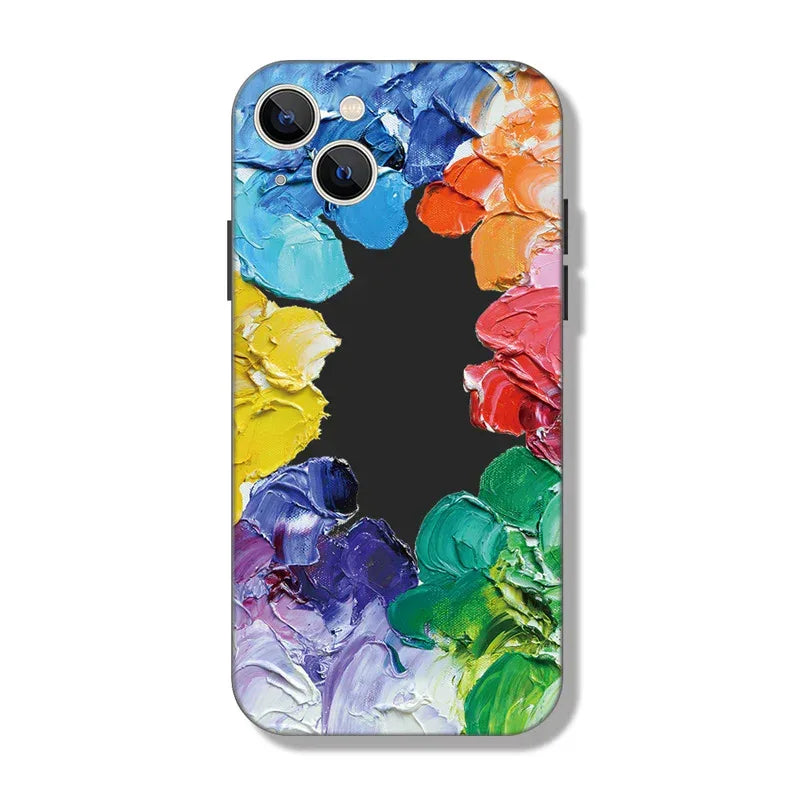 Oil Painting Flowers iPhone Case - Viexta