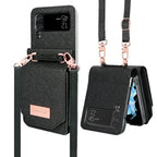 Cross-body Lanyard Flip Phone Case - Viexta