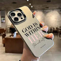 European Trendy Silver iPhone Case - Viexta