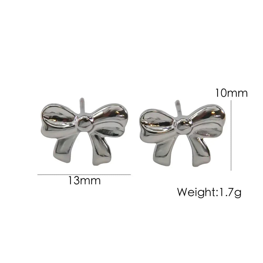 Bow Stainless Steel Necklace - Viexta