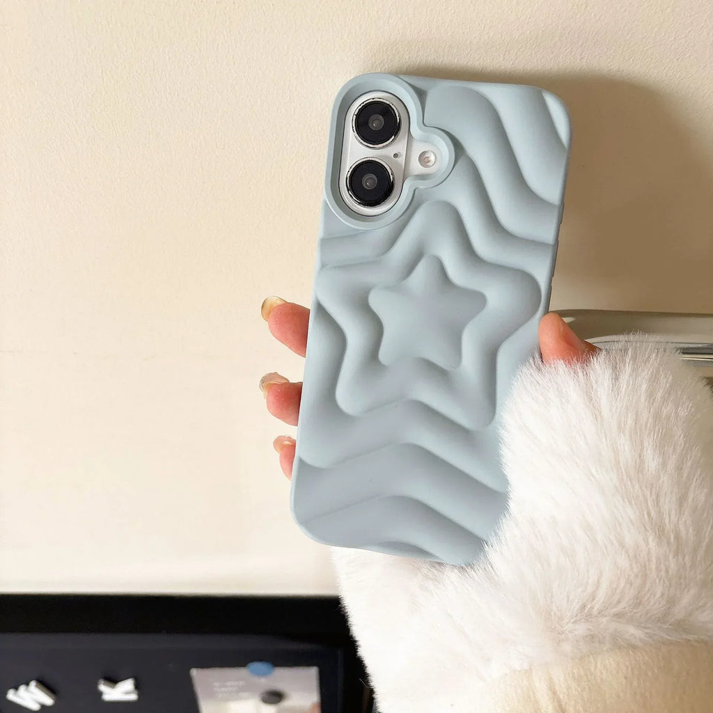 Three-dimensional Solid Color iPhone case - Viexta