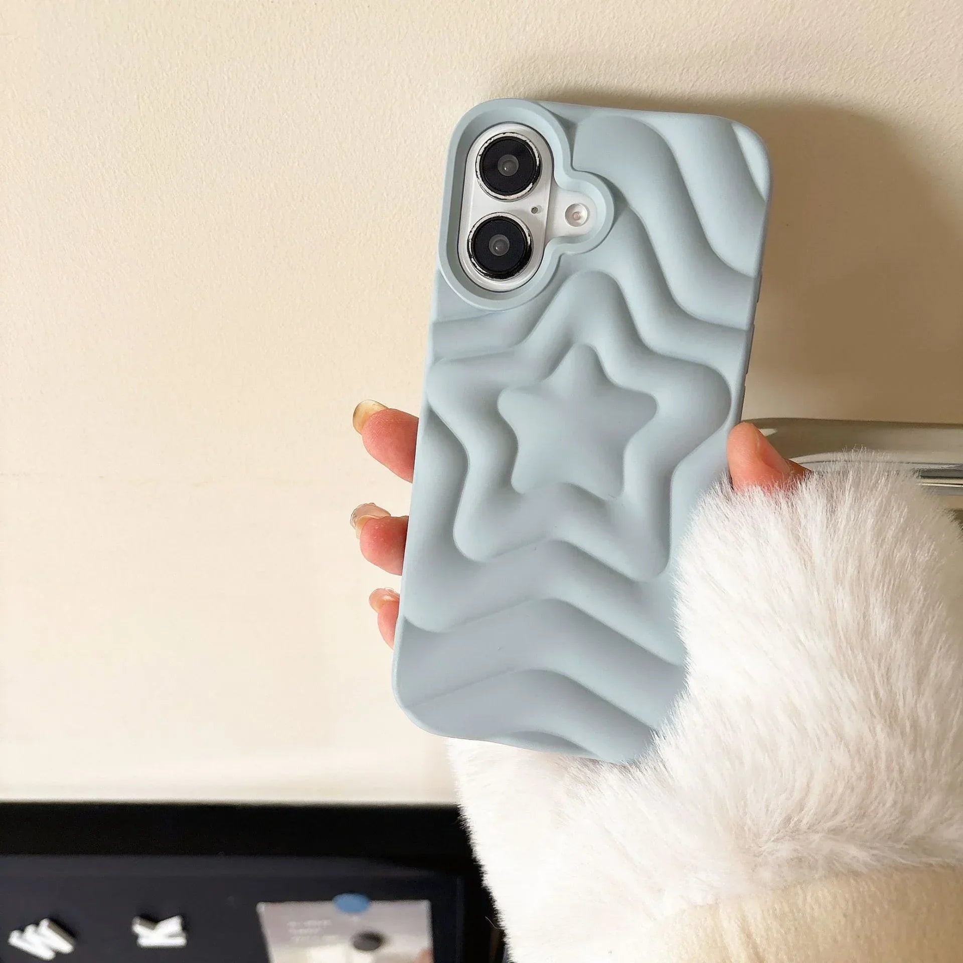 Three-dimensional Solid Color iPhone case - Viexta