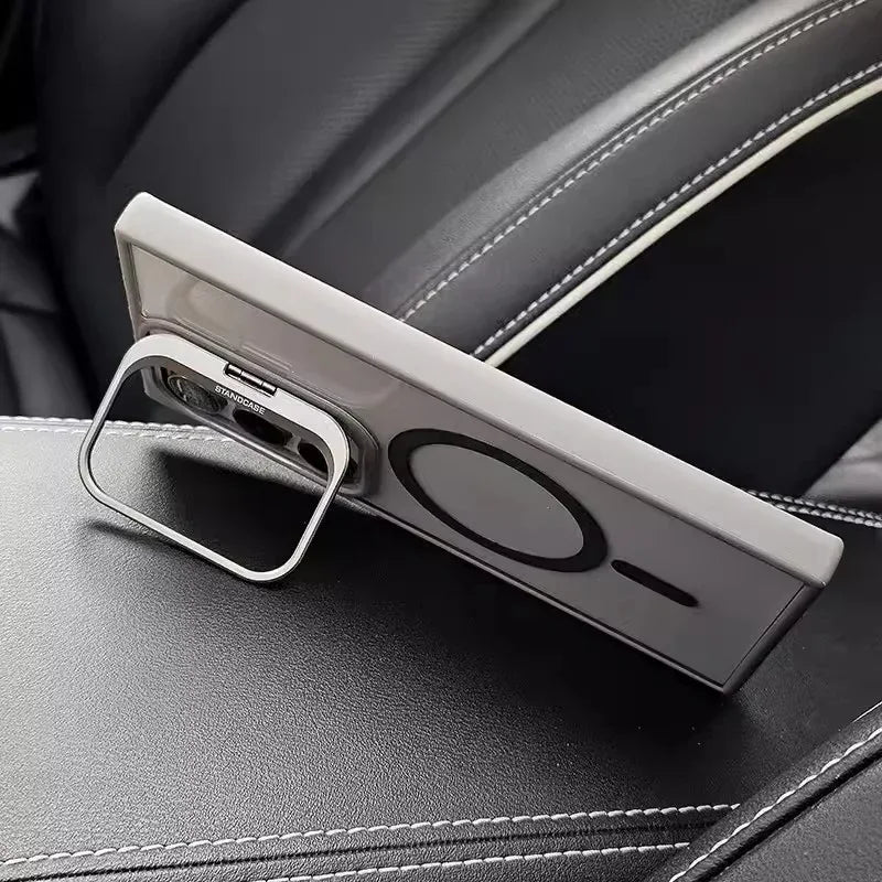 Magnetic Lens Metal Bracket Samsung Phone Case - Viexta