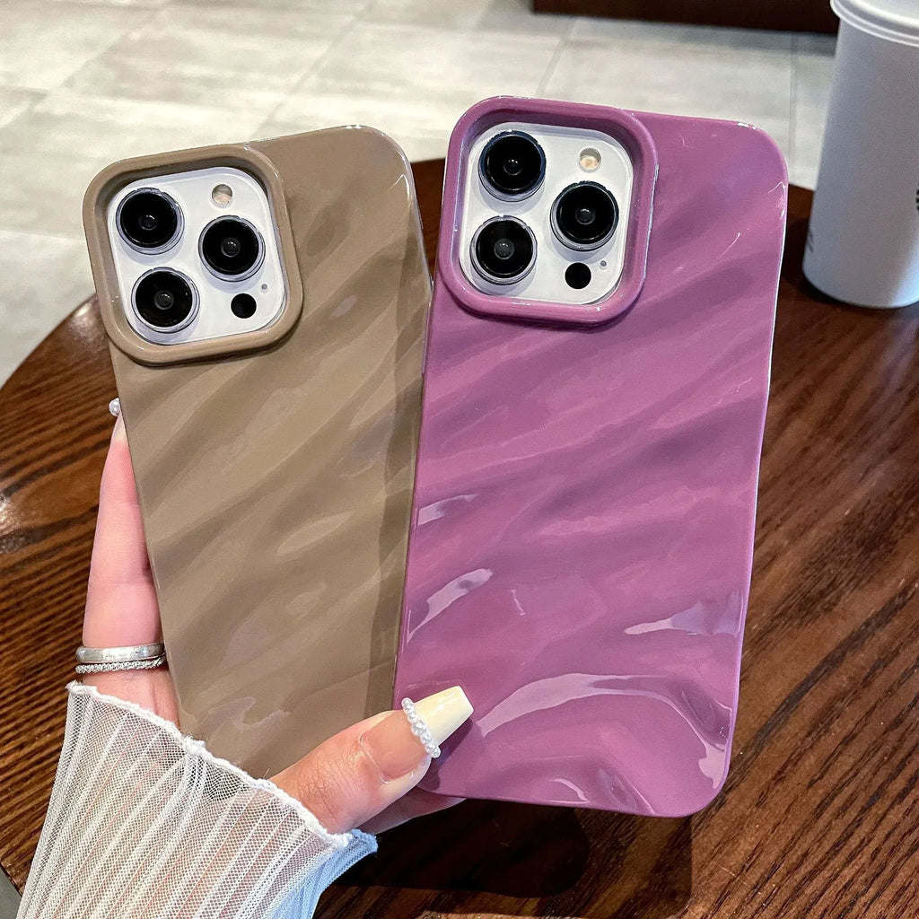Three-dimensional Pleated iPhone Case - Viexta
