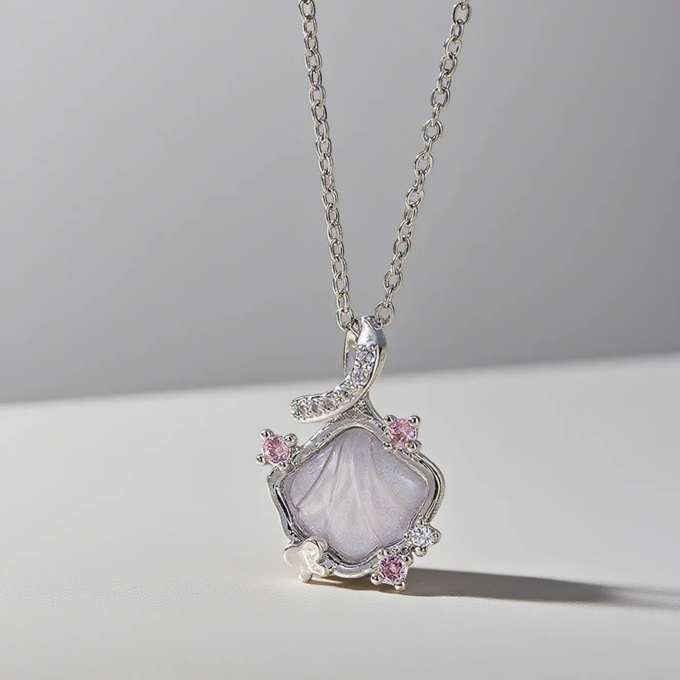 Shell Pendant Clavicle Chain - Viexta