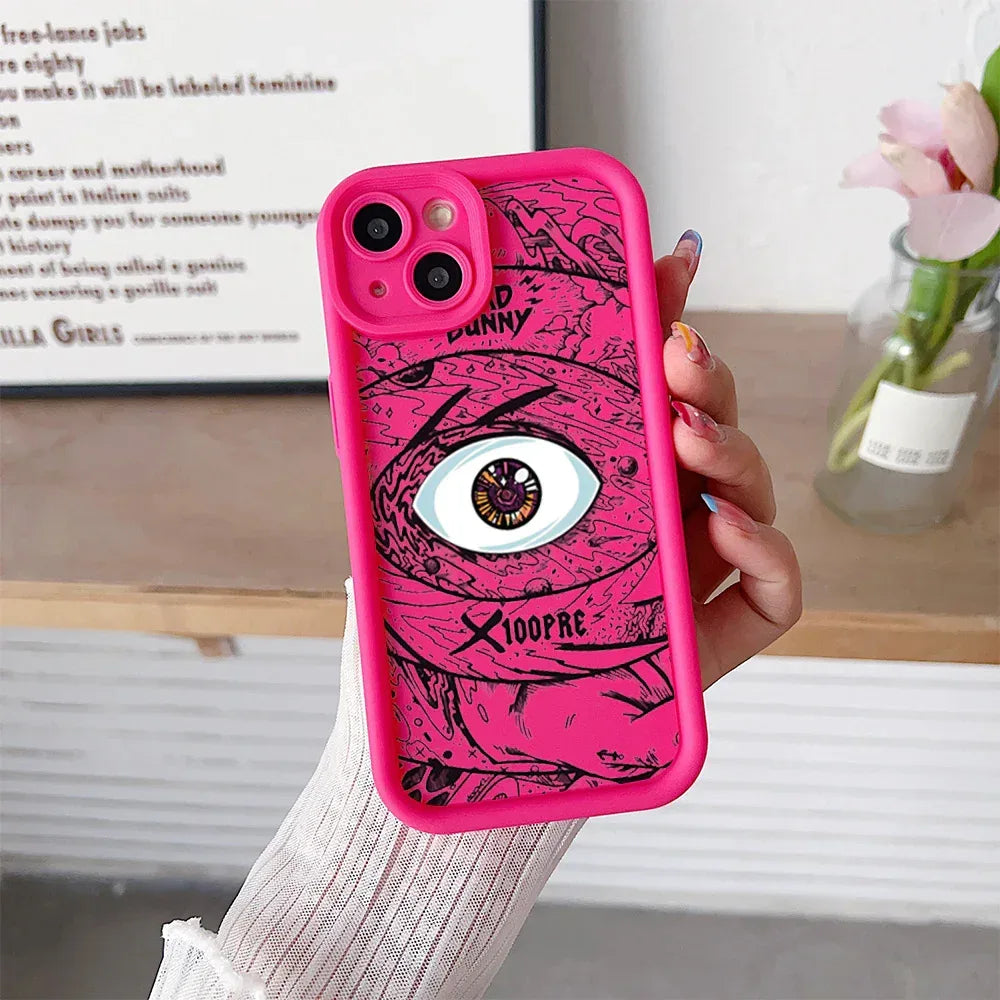 Eye Of God Silicone Soft Shell iPhone Case - Viexta