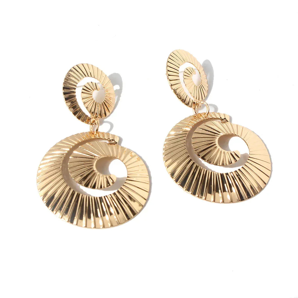 American Spiral Earrings - Viexta