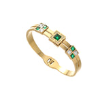 Titanium Steel Plated 18K Gold Light Luxury Bracelet