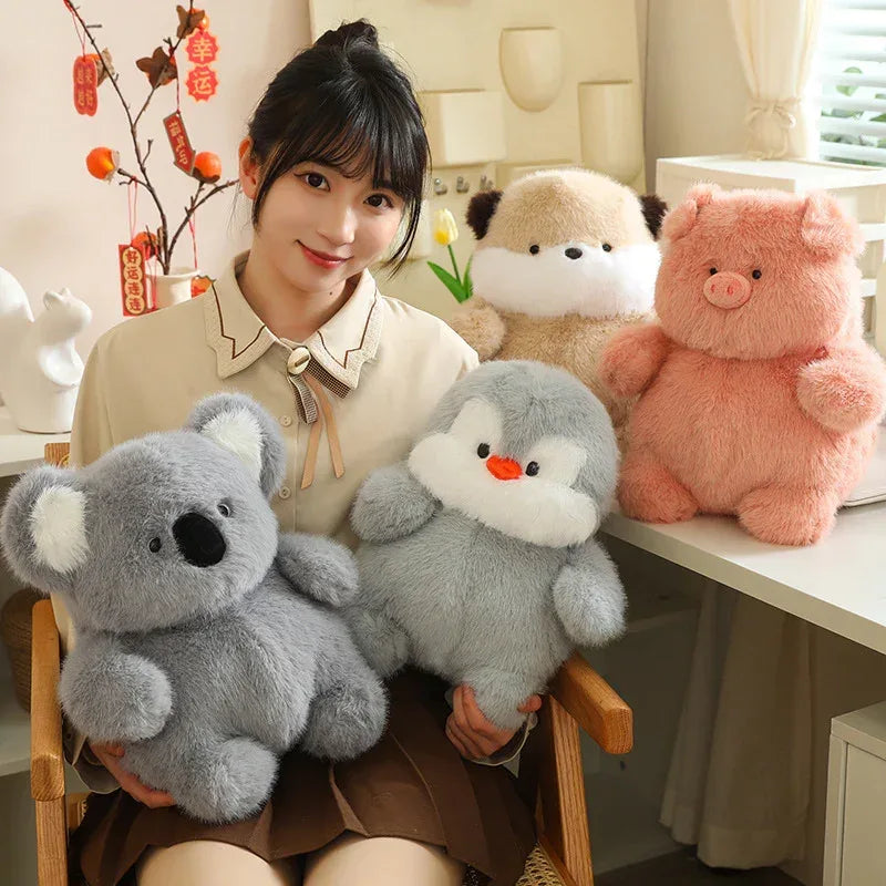 Lying Chubby Pig Plush Toy - Viexta
